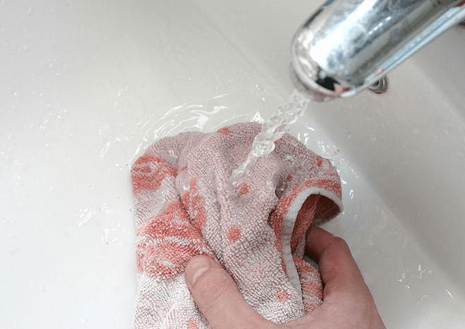 våt handduk för jelqing